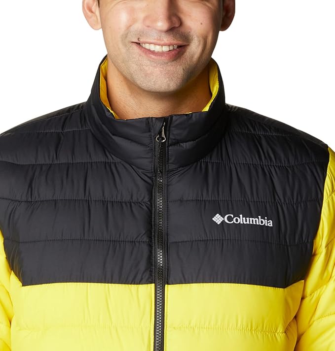 Columbia Men’s Powder Lite Jacket- LASER LEMON