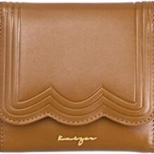 Kaizer KZ726BR Viva Trifold Leather Wallet - Leather - Brown
