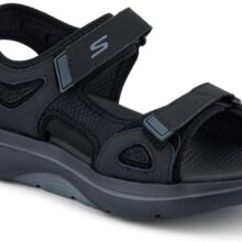 Skechers GO WALK ARCH FIT 2.0 SANDAL mens PERFORMANCE- BLACK