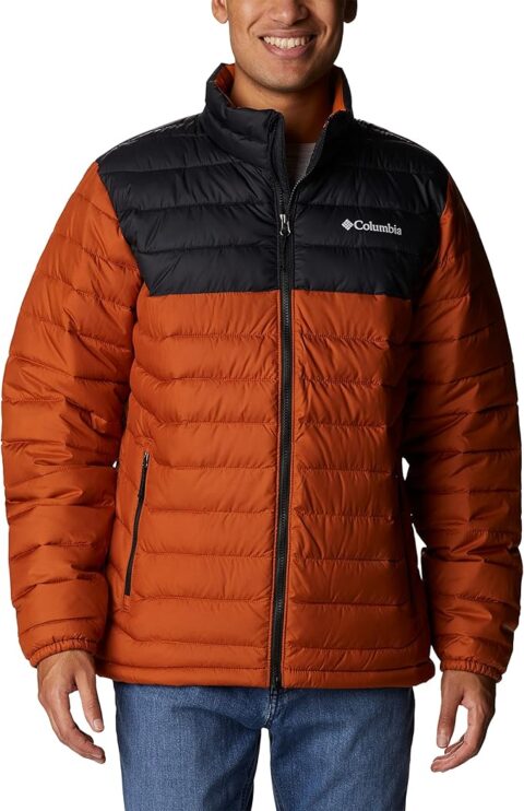 Columbia Men's Powder Lite Jacket- WARM COPPER