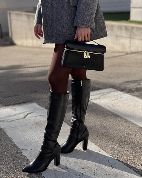 JW PEI Women's Thea Top Handle Bag- BLACK - Image 4