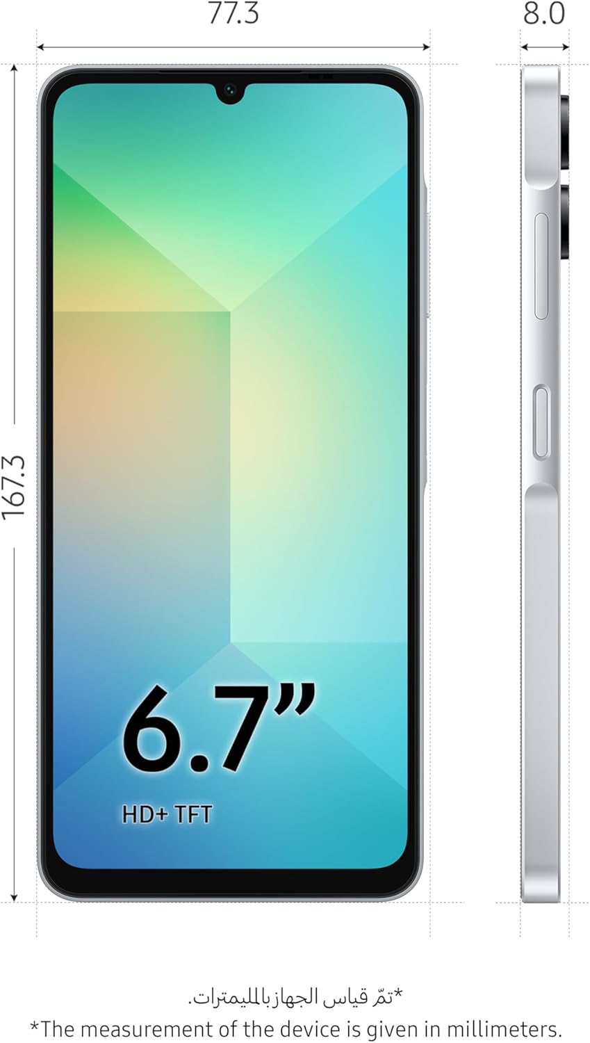Samsung Galaxy A06 LTE, Android Smartphone - Image 3
