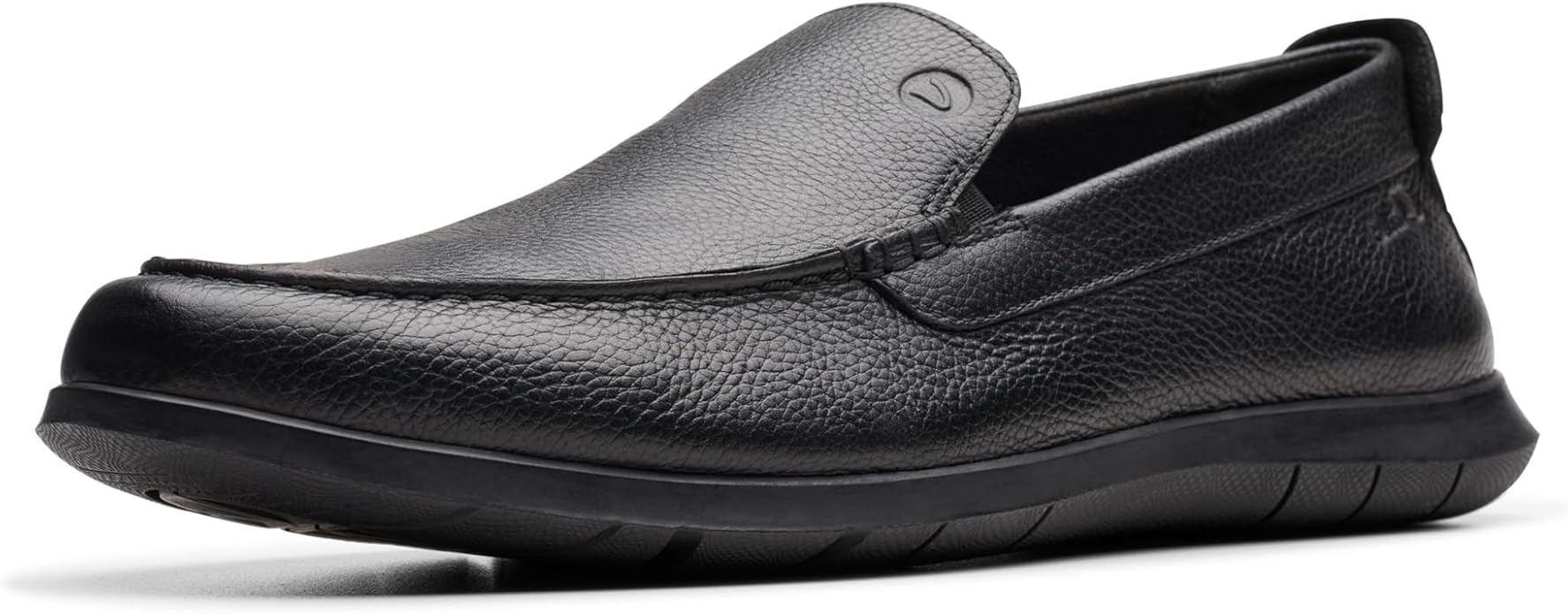 Clarks Men's Flexway Step Loafer- BLACK - Image 2