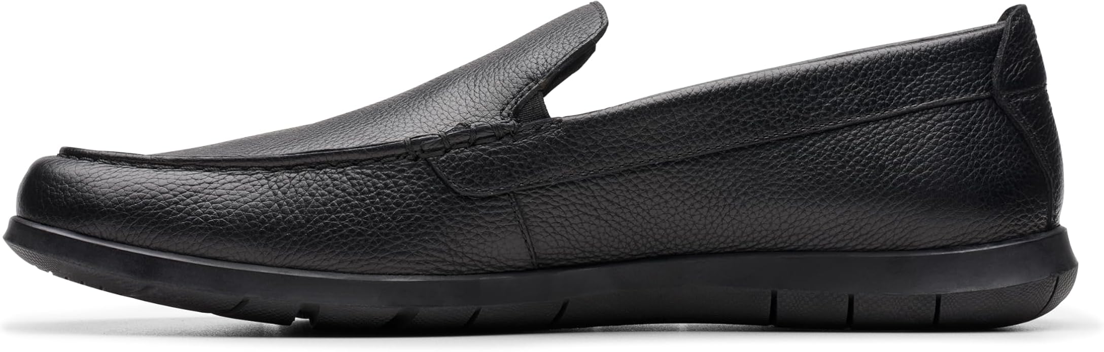 Clarks Men's Flexway Step Loafer- BLACK - Image 4