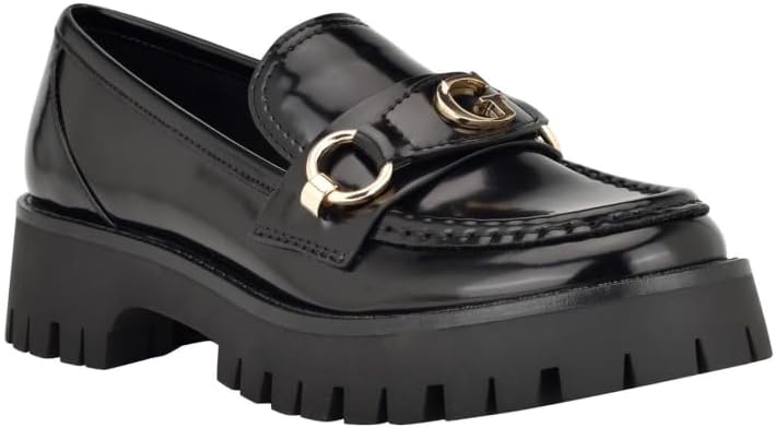 GUESS Almost womens Loafer- BLACK