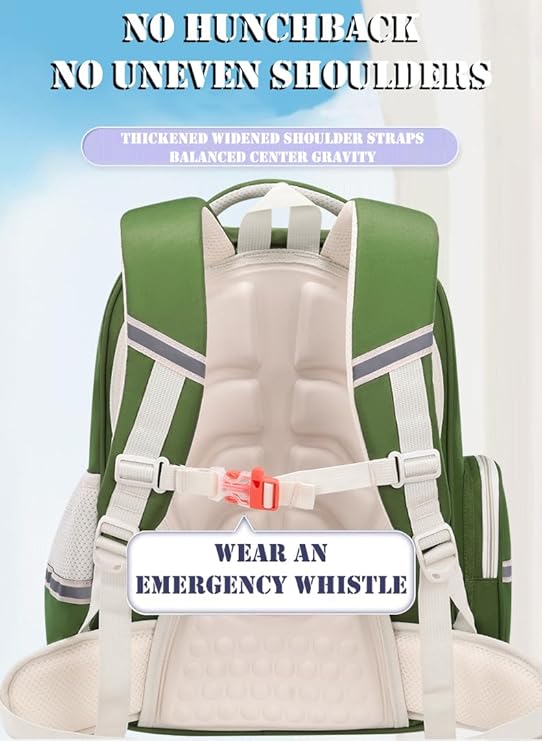 SKY VIEW Large Capacity School Backpack - Image 4