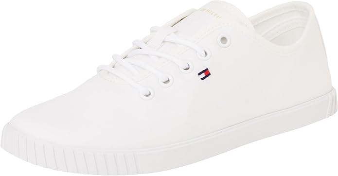 Tommy Hilfiger CANVAS LACE UP SNEAKER womens Sneakers