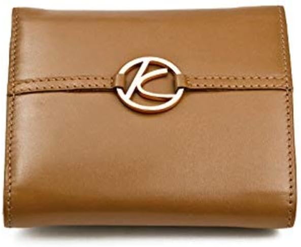 Kaizer KZ726BR Viva Trifold Leather Wallet – Leather – Brown