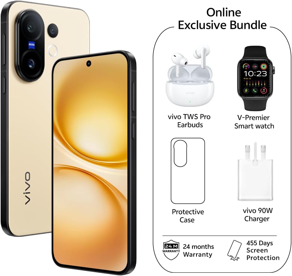 vivo X200 FE 5G Yellow |12GB RAM, 512GB| AMOLED 120Hz Display