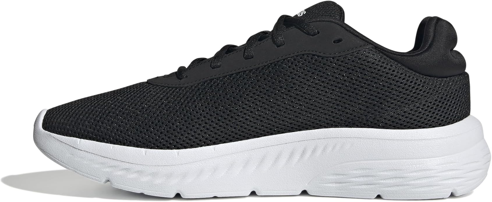 adidas Men’s Cloudfoam Comfy Shoes- BLACK