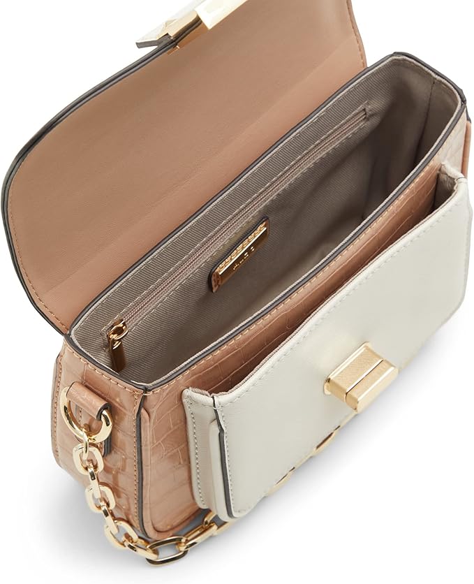 ALDO Womens Celestica handbag- LIGHT BROWN - Image 2