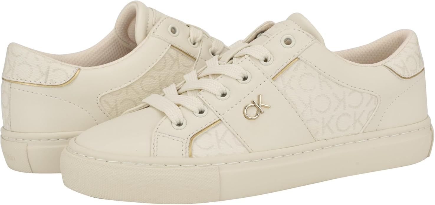 Calvin Klein Women’s Charie Sneaker- IVORY167